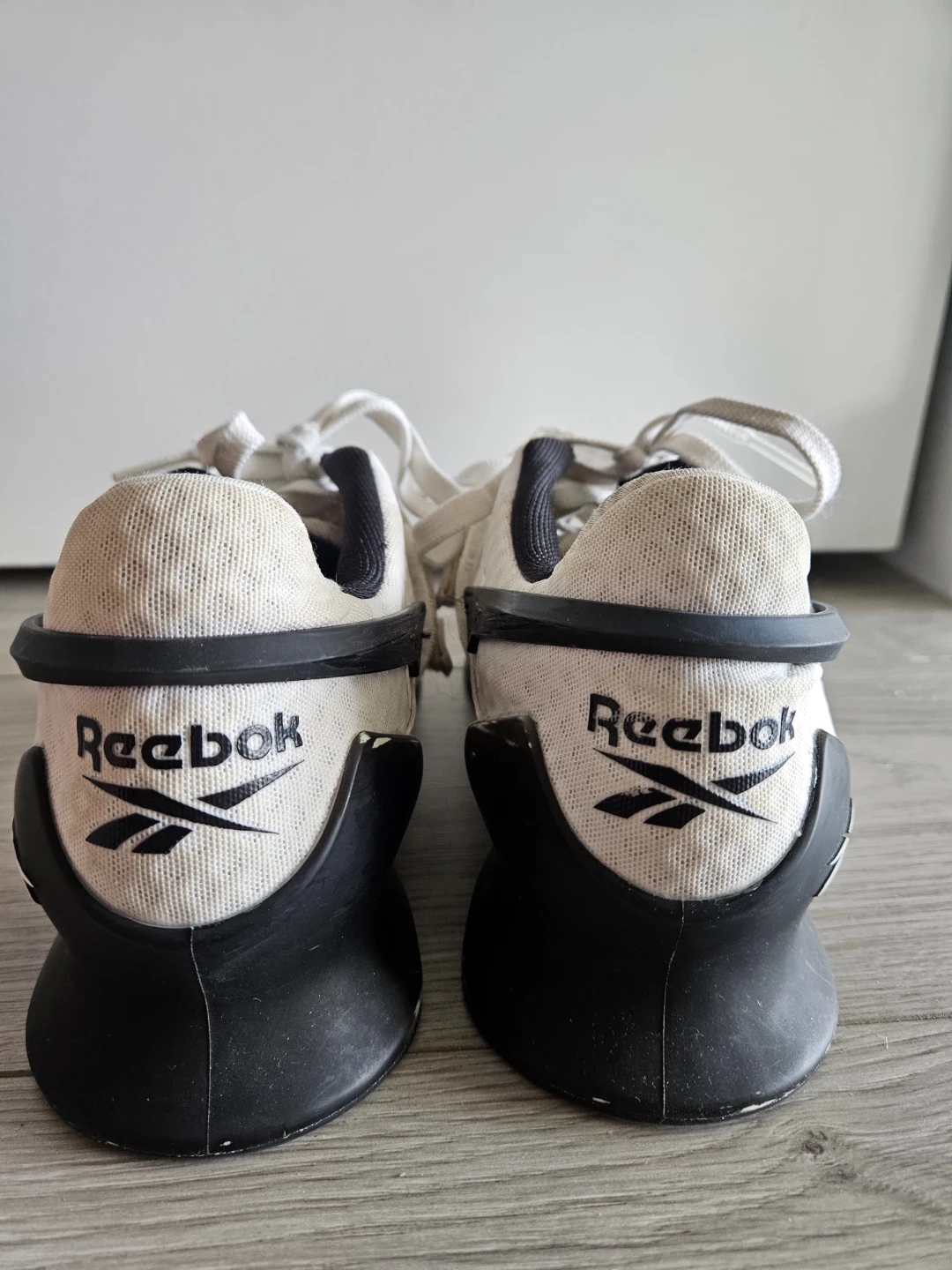 Reebok White & Black Weightlifting Shoes - W 7.5 - photo 5