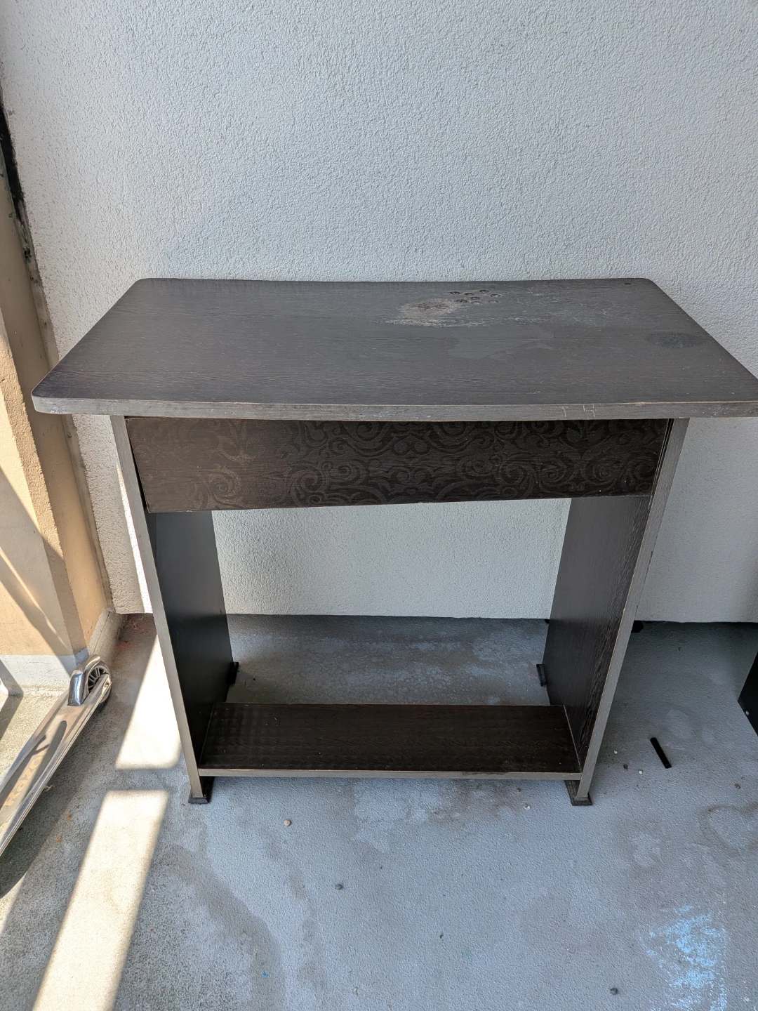 Dark Wood Style Desk