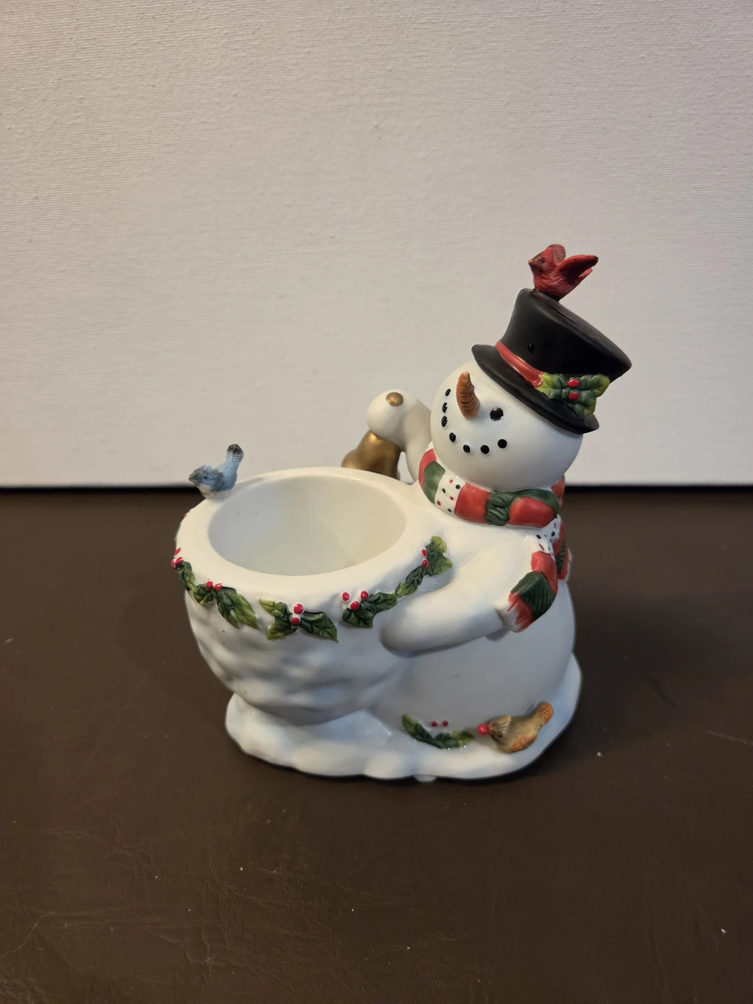 PartyLite Snowman Candle Holder