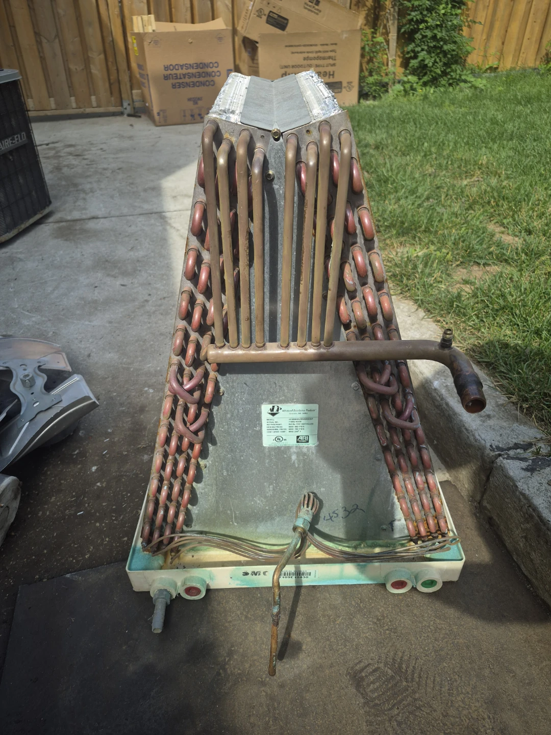 ADP Evaporator Coil