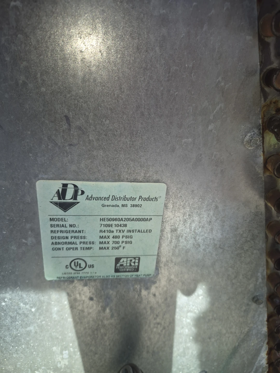 ADP Evaporator Coil - photo 2