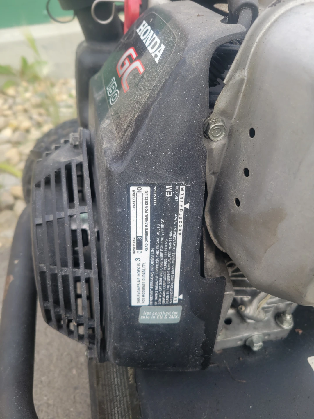 Honda GC190 Pressure Washer - photo 3
