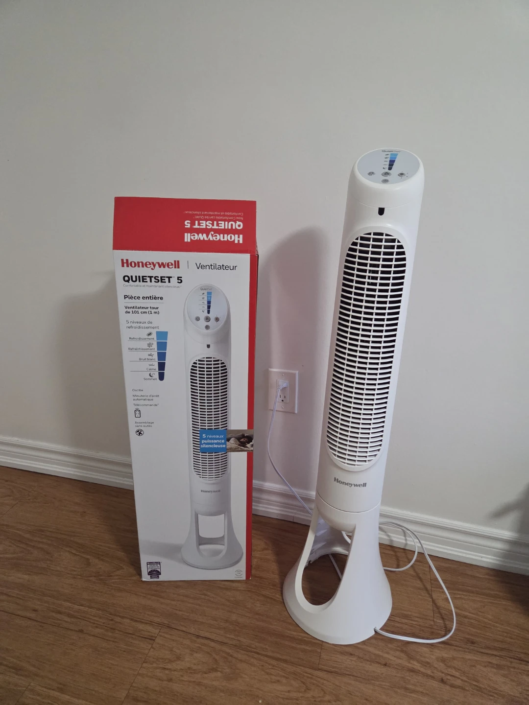Honeywell QuietSet 5 Tower Fan