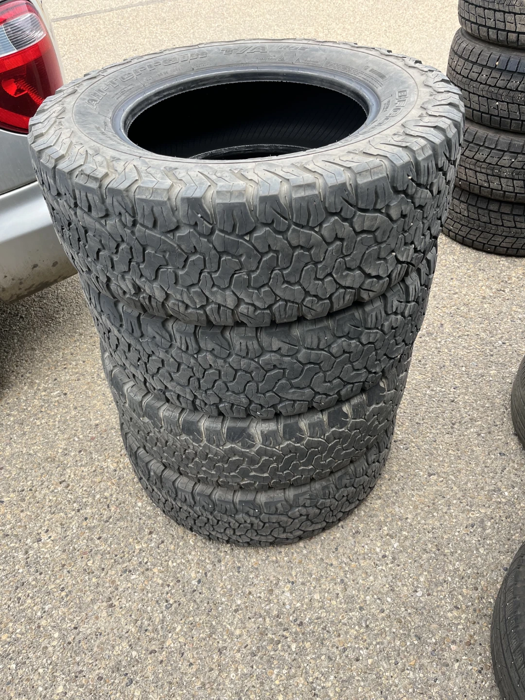 BFGoodrich All-Terrain T/A LT275/65R18 Tires (4)