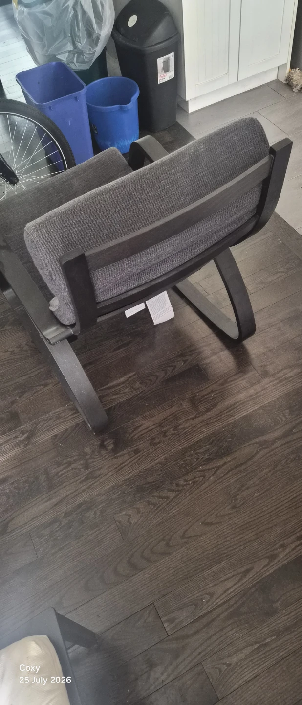 Grey Rocking Chair - photo 2