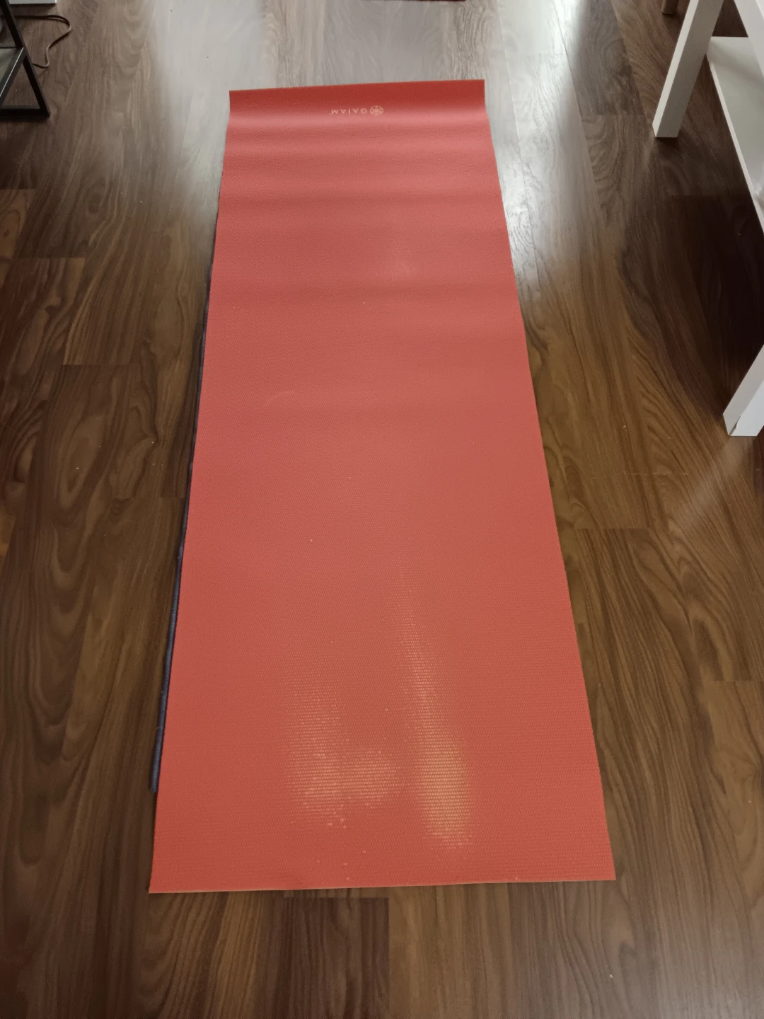 Gaia Yoga Mat - Orange and Pink