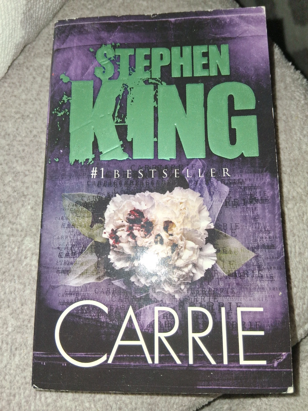 Stephen King's Carrie Paperback Book