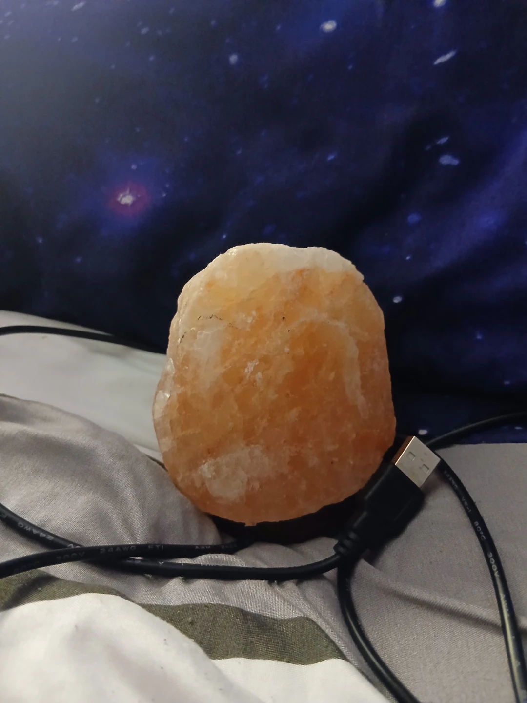 Himalayan Salt Lamp with USB Cord