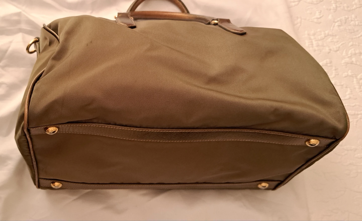 Prada Nylon Bowling Bag - photo 3