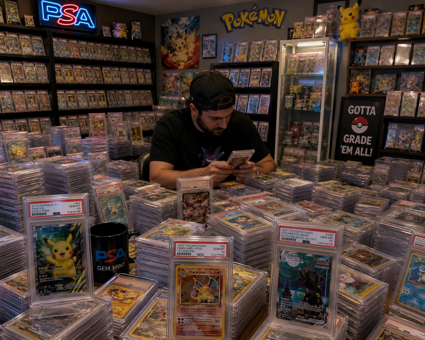 Pokemon, One Piece, and Yu-Gi-Oh! Cards