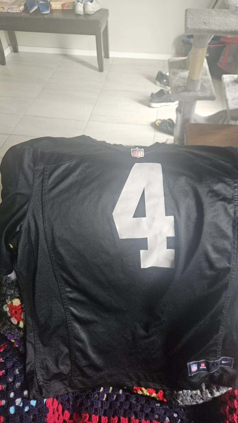 Derek Carr Raiders Jersey #4