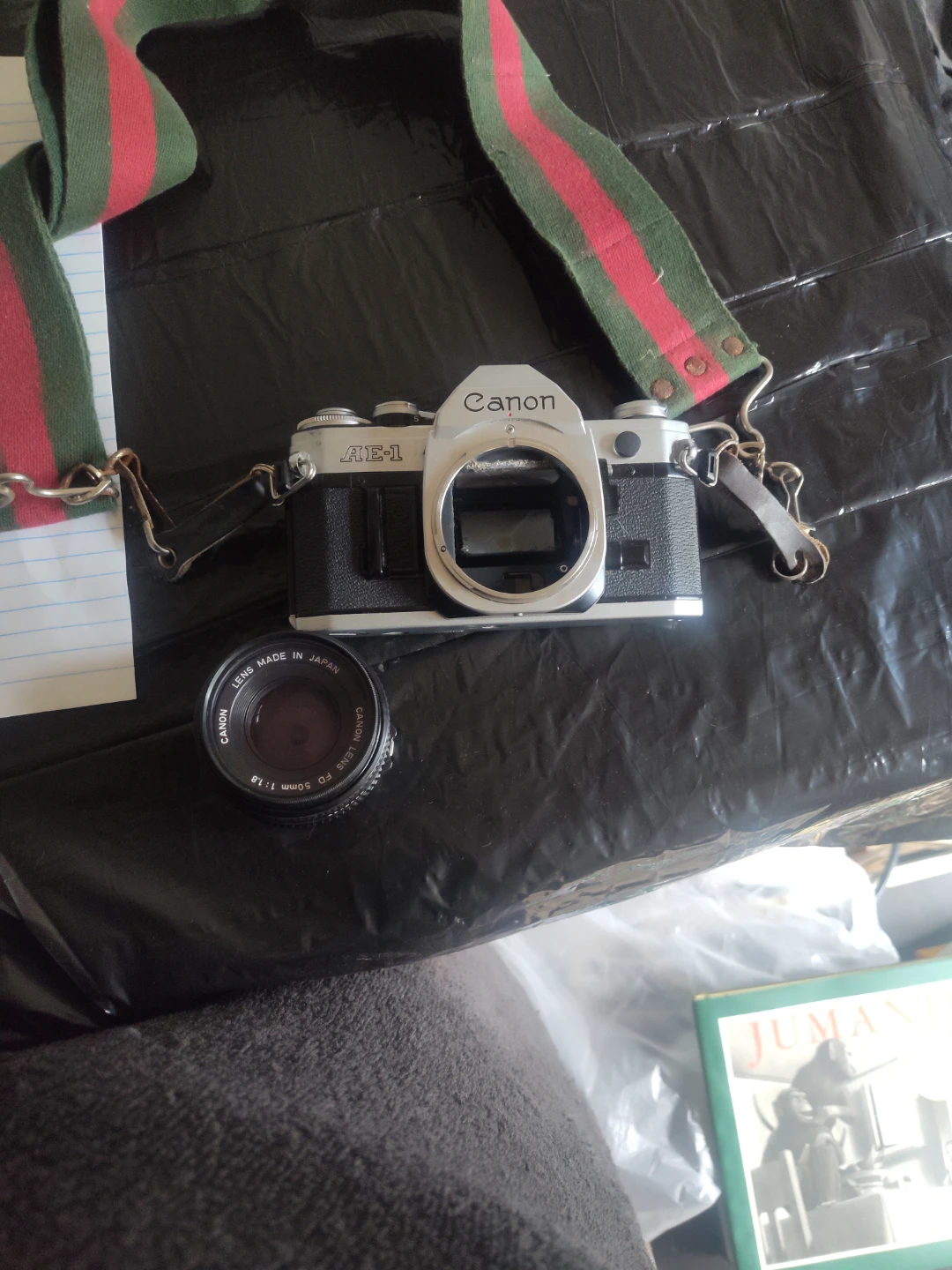Canon AE-1 35mm Film Camera with 50mm f/1.8 Lens - photo 3