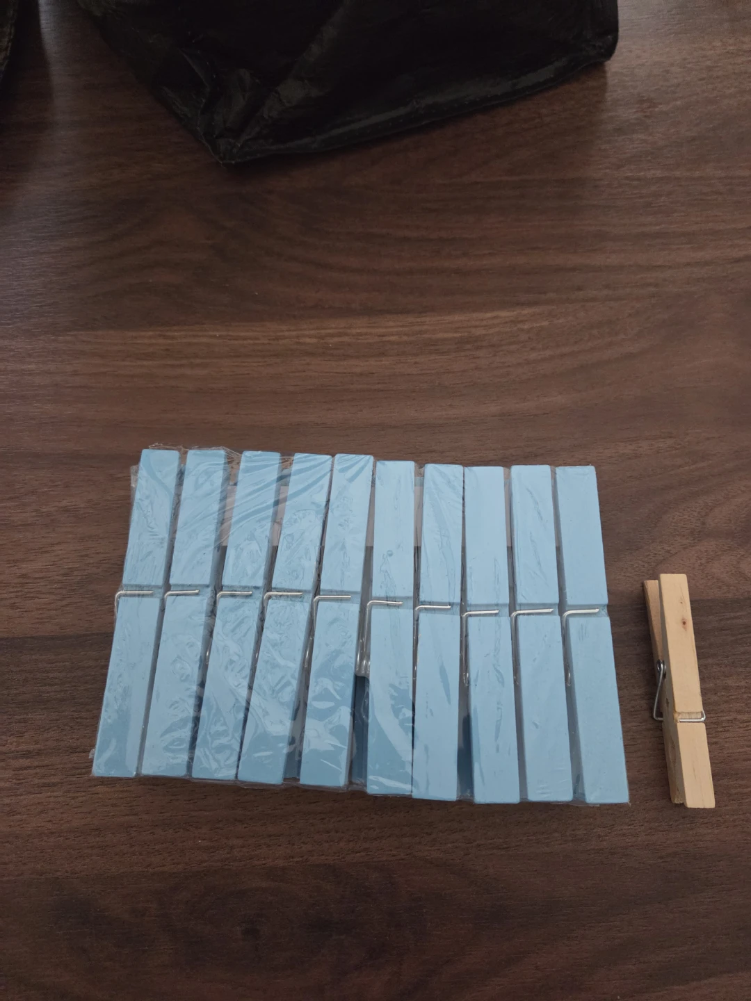 Jumbo Baby Blue Clothespins 20 - photo 2