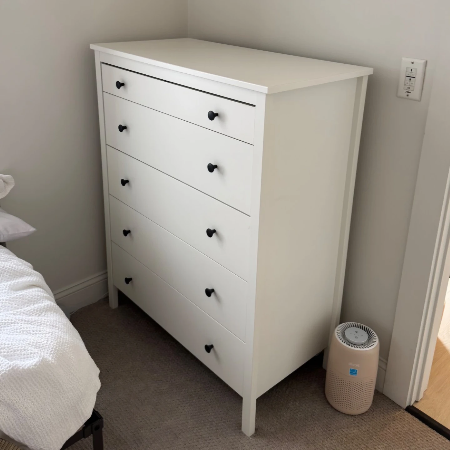 Delivery Available: Tall White Dresser for sale - photo 3