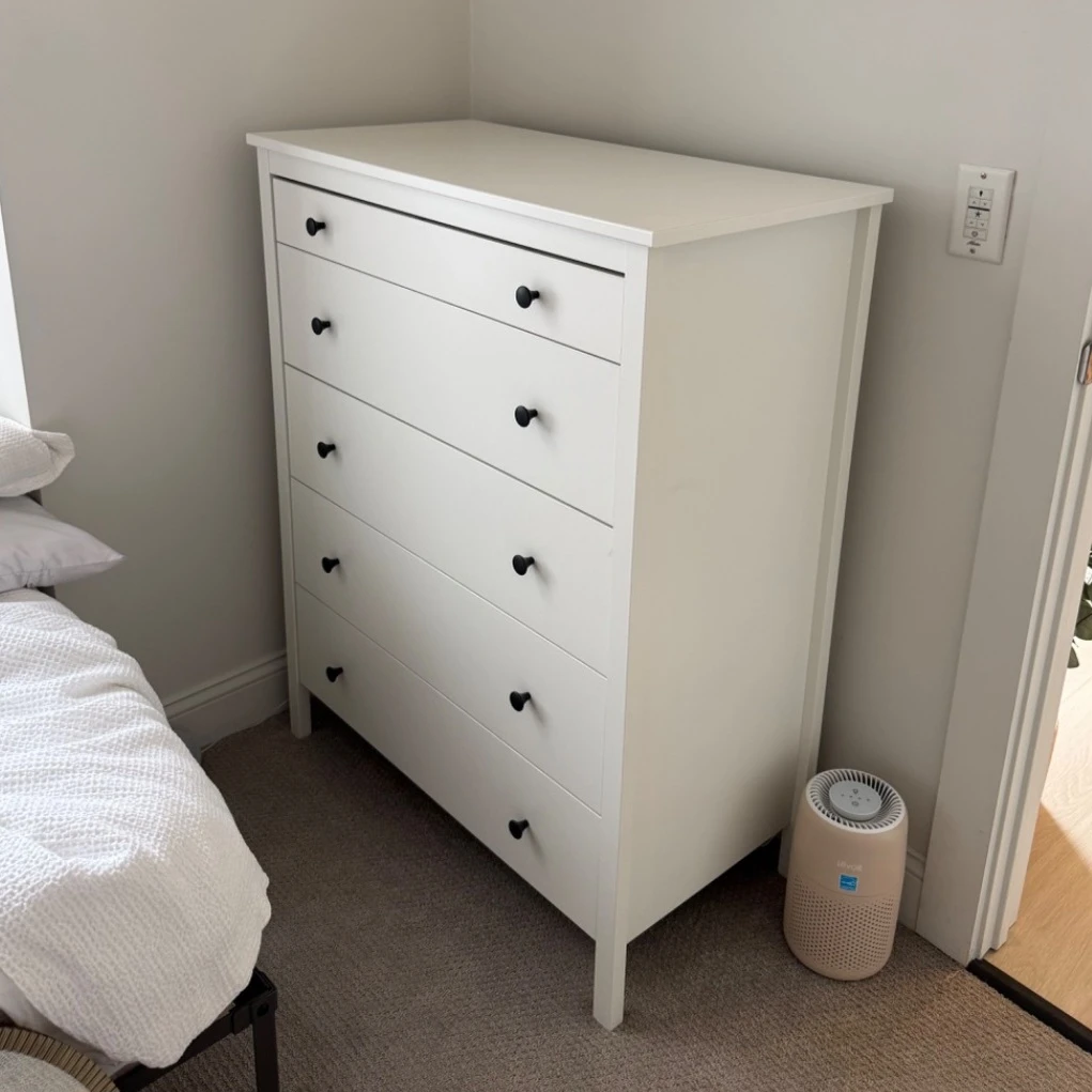 Delivery Available: Tall White Dresser for sale - photo 4