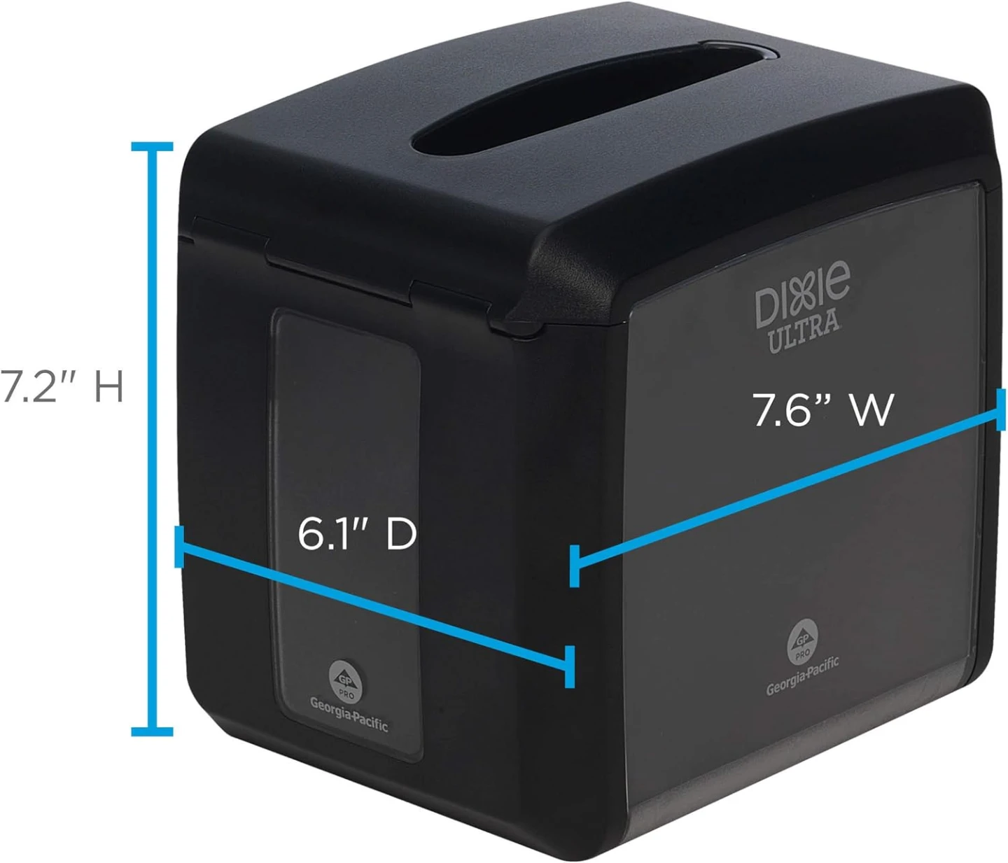 Dixie Ultra Tabletop Interfold Napkin Dispenser  Black - photo 2
