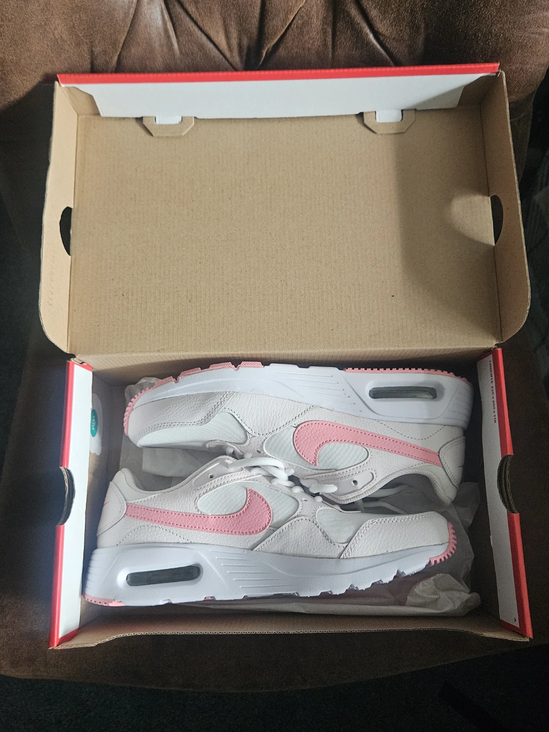Nike Air Max Sneakers - White/Pink