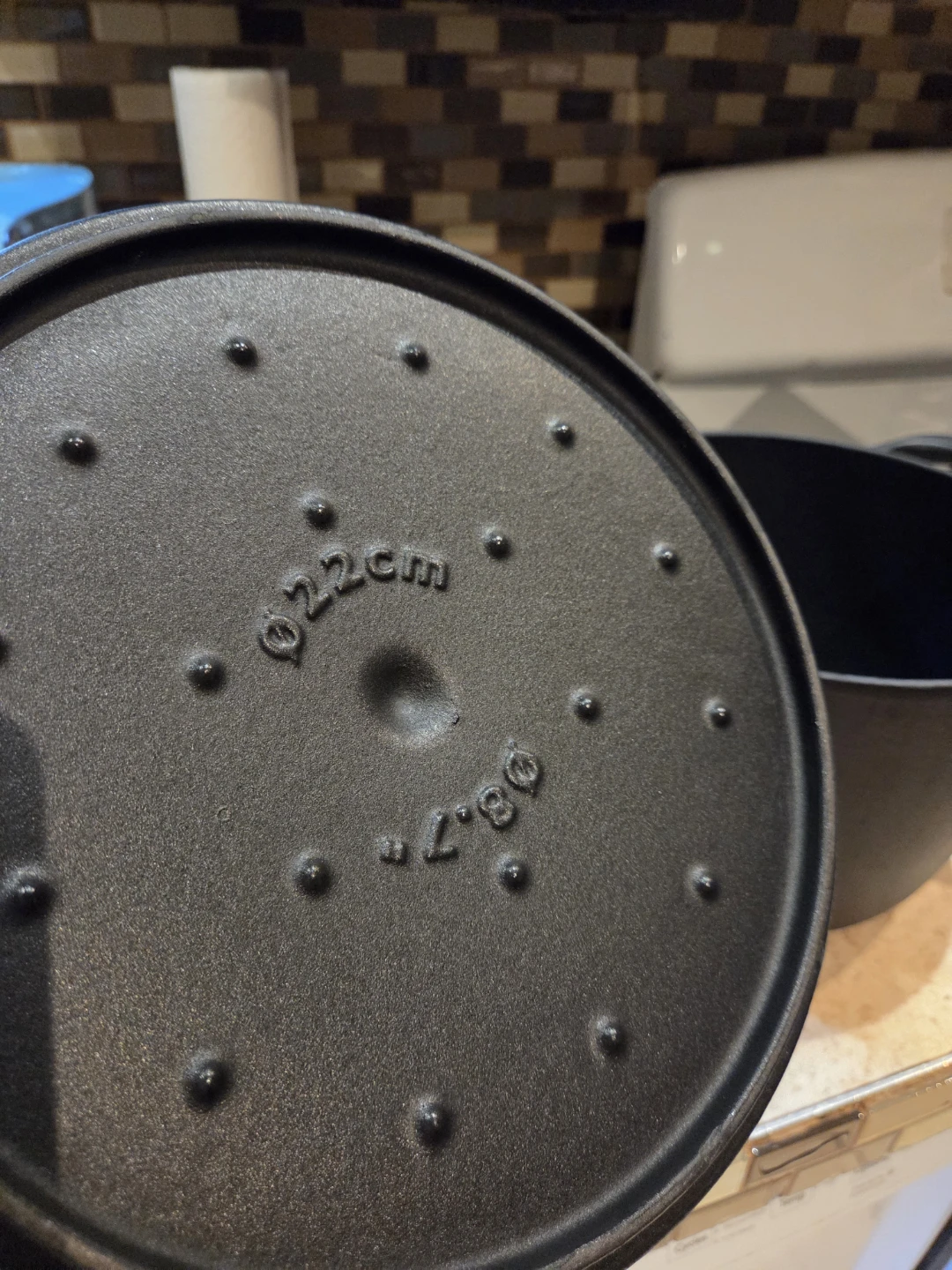 IKEA VARDAGEN Cast Iron Pot 5.3qt - photo 3