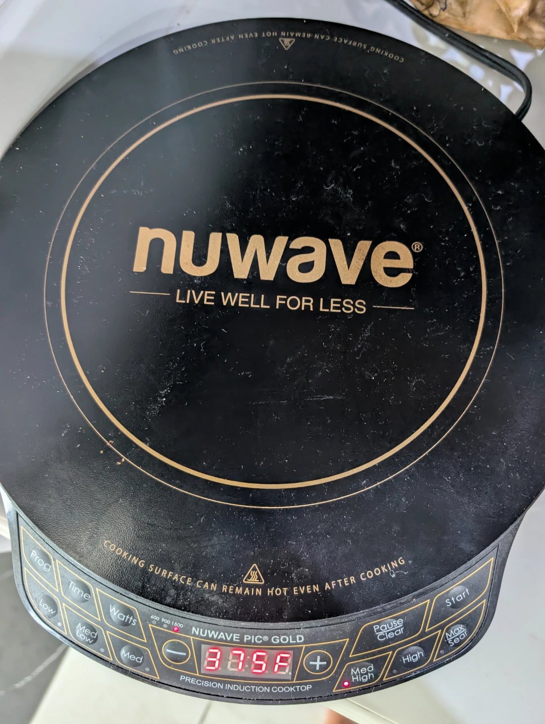 NuWave Precision Induction Cooktop Gold - photo 3