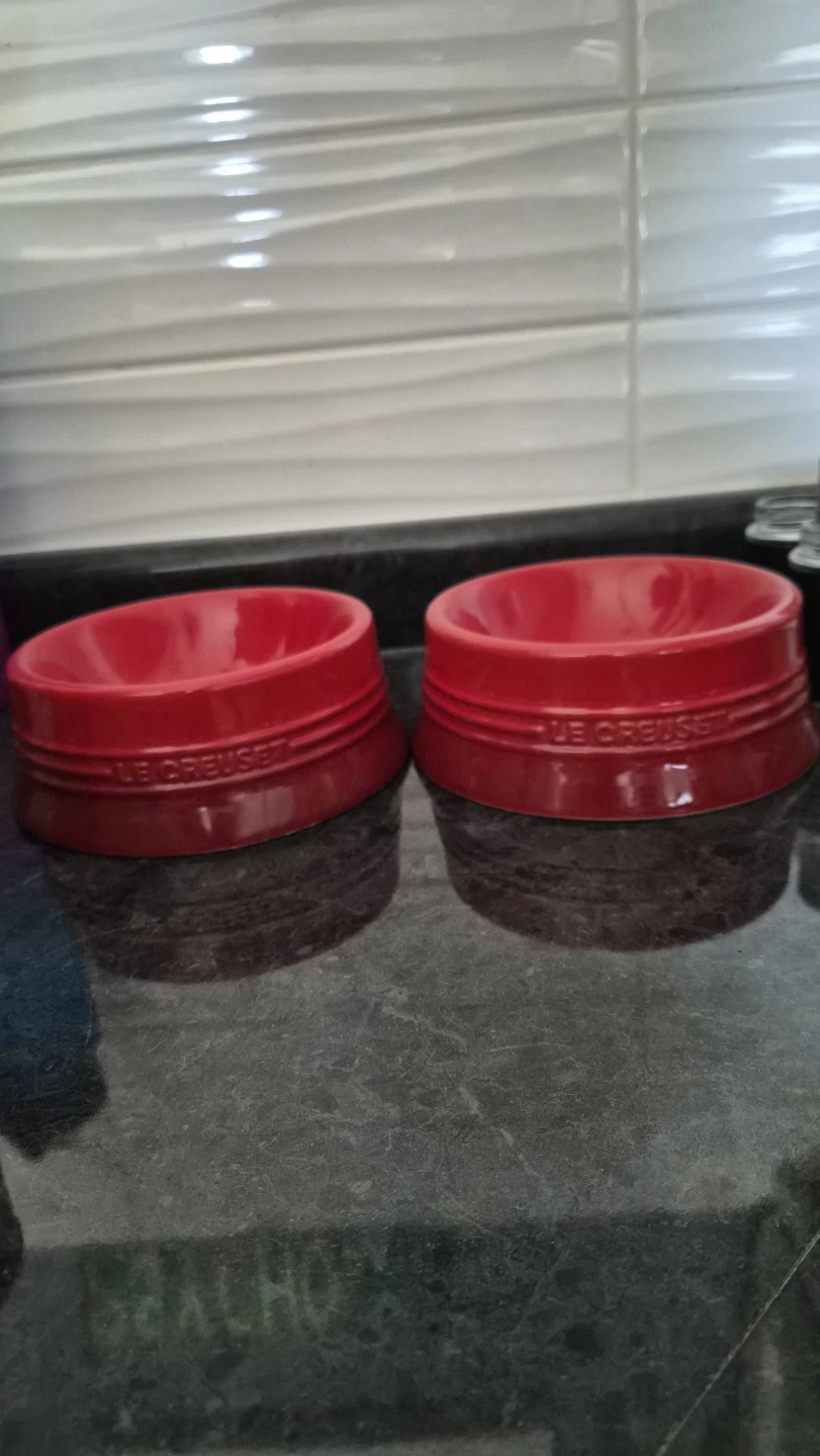 Le Creuset Red Pet Bowl
