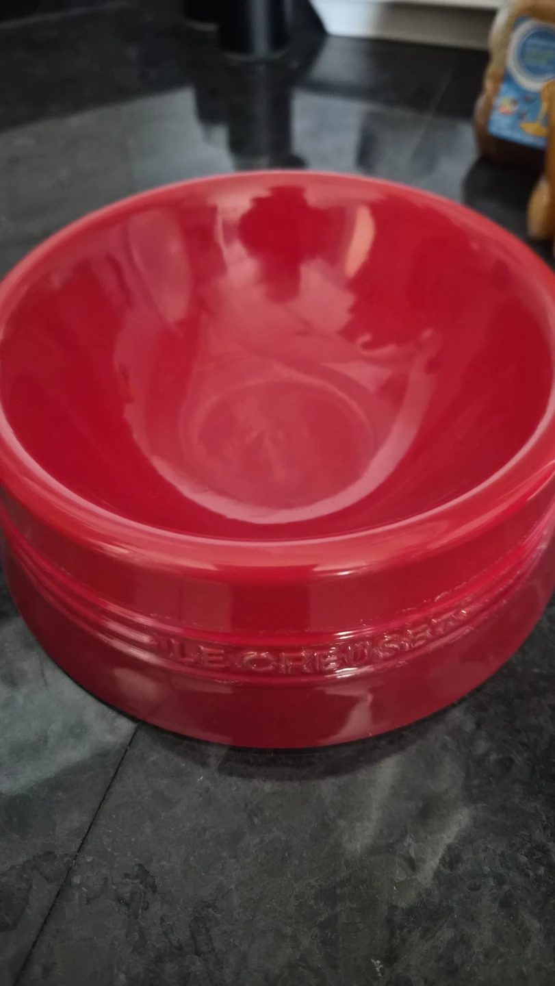 Le Creuset Red Pet Bowl - photo 2