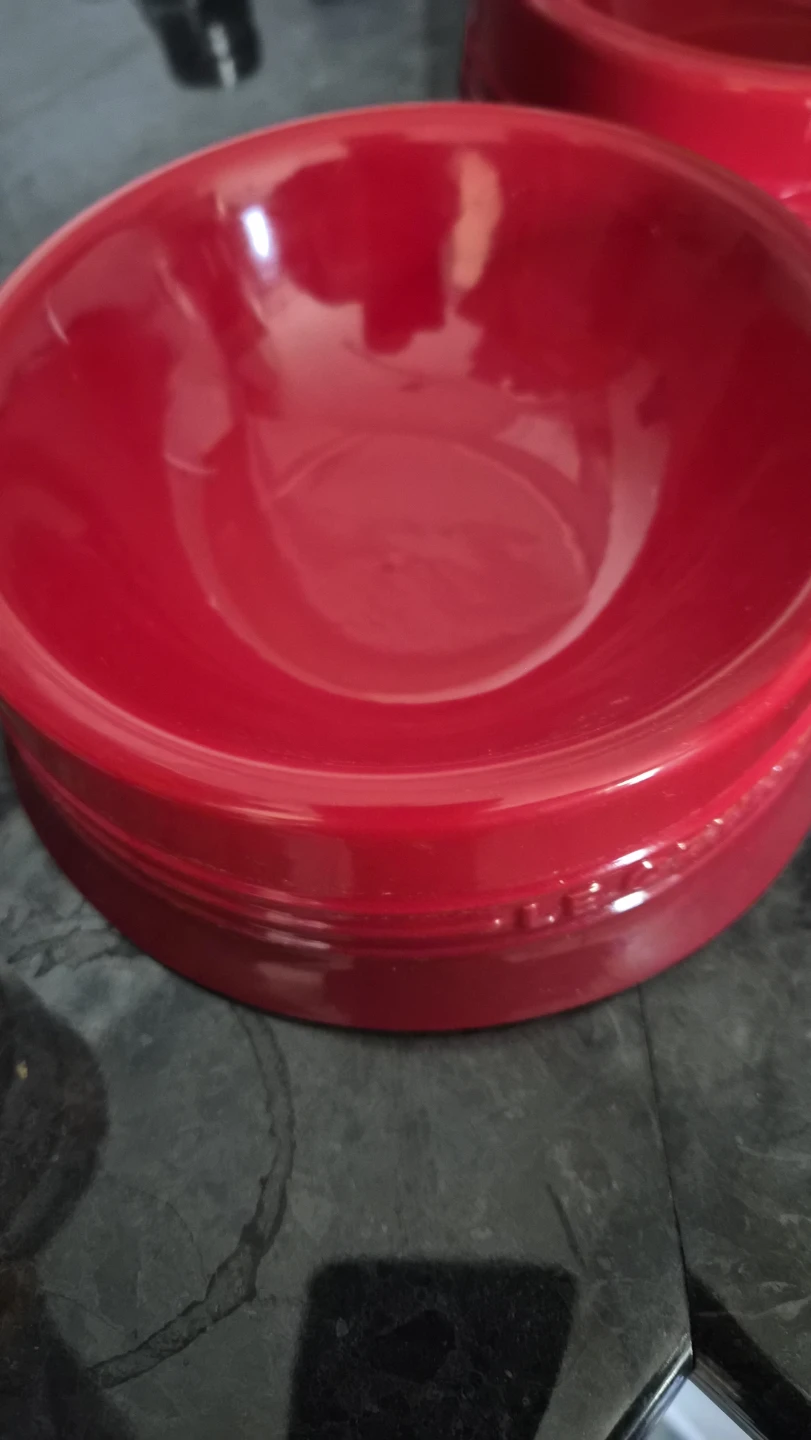 Le Creuset Red Pet Bowl - photo 3