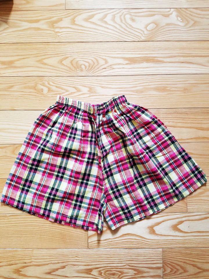🩳Kids Gender Neutral Plaid Lounge Short - Set of 4🩳 - photo 4