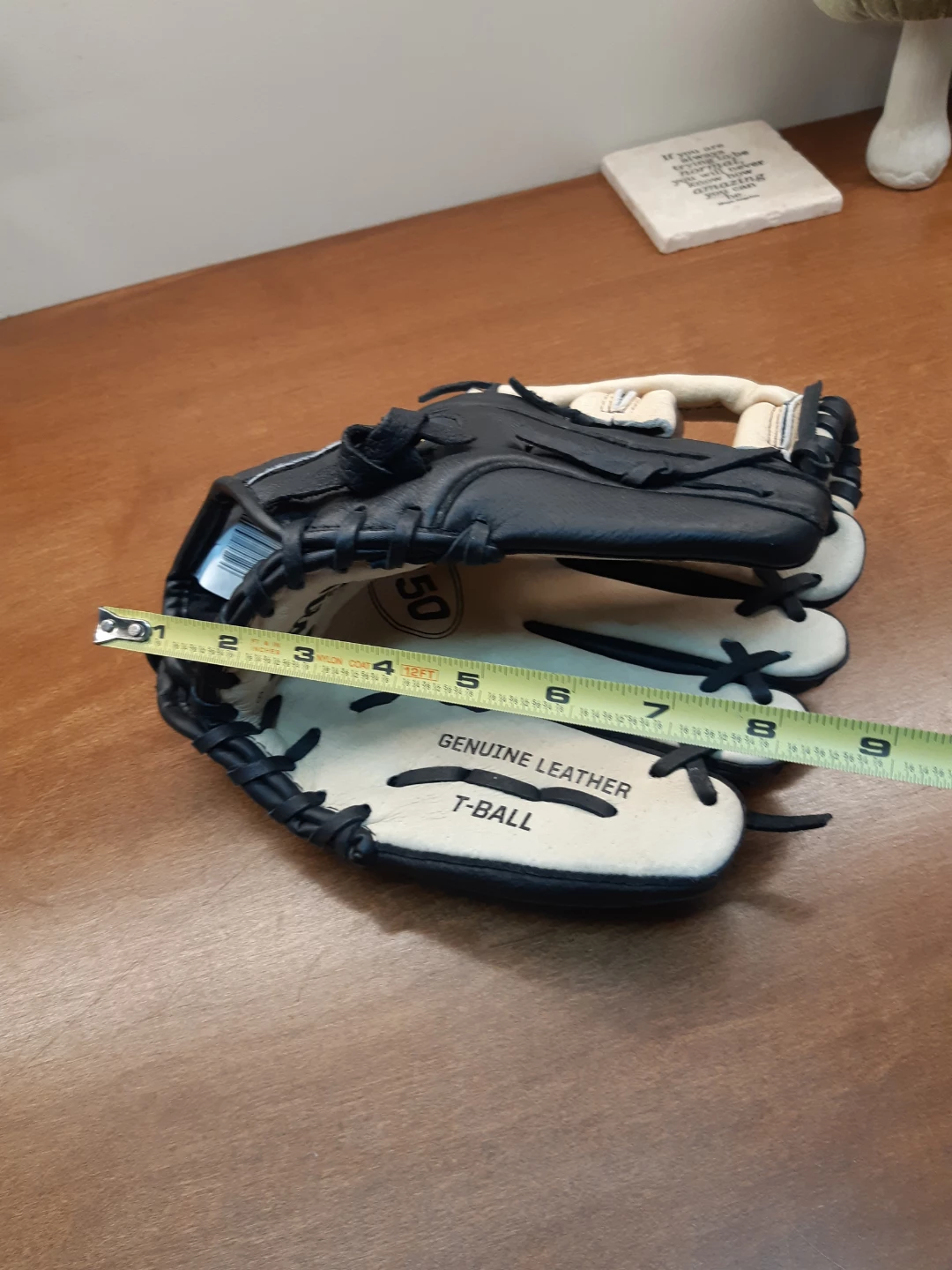 Wilson A450 youth genuine leather T-ball glove - photo 5