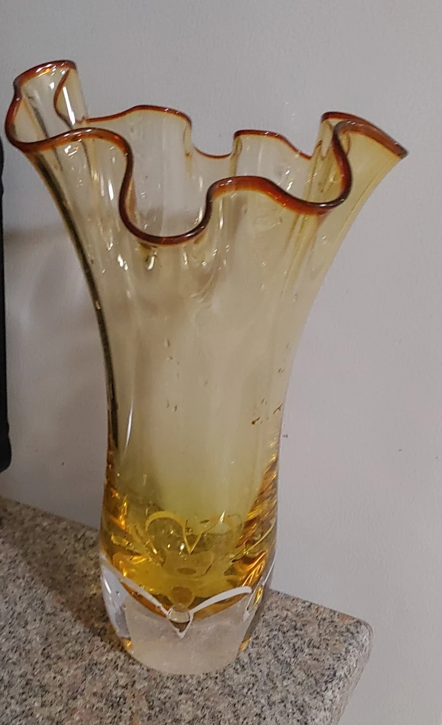 Artifical Flowers and Vase