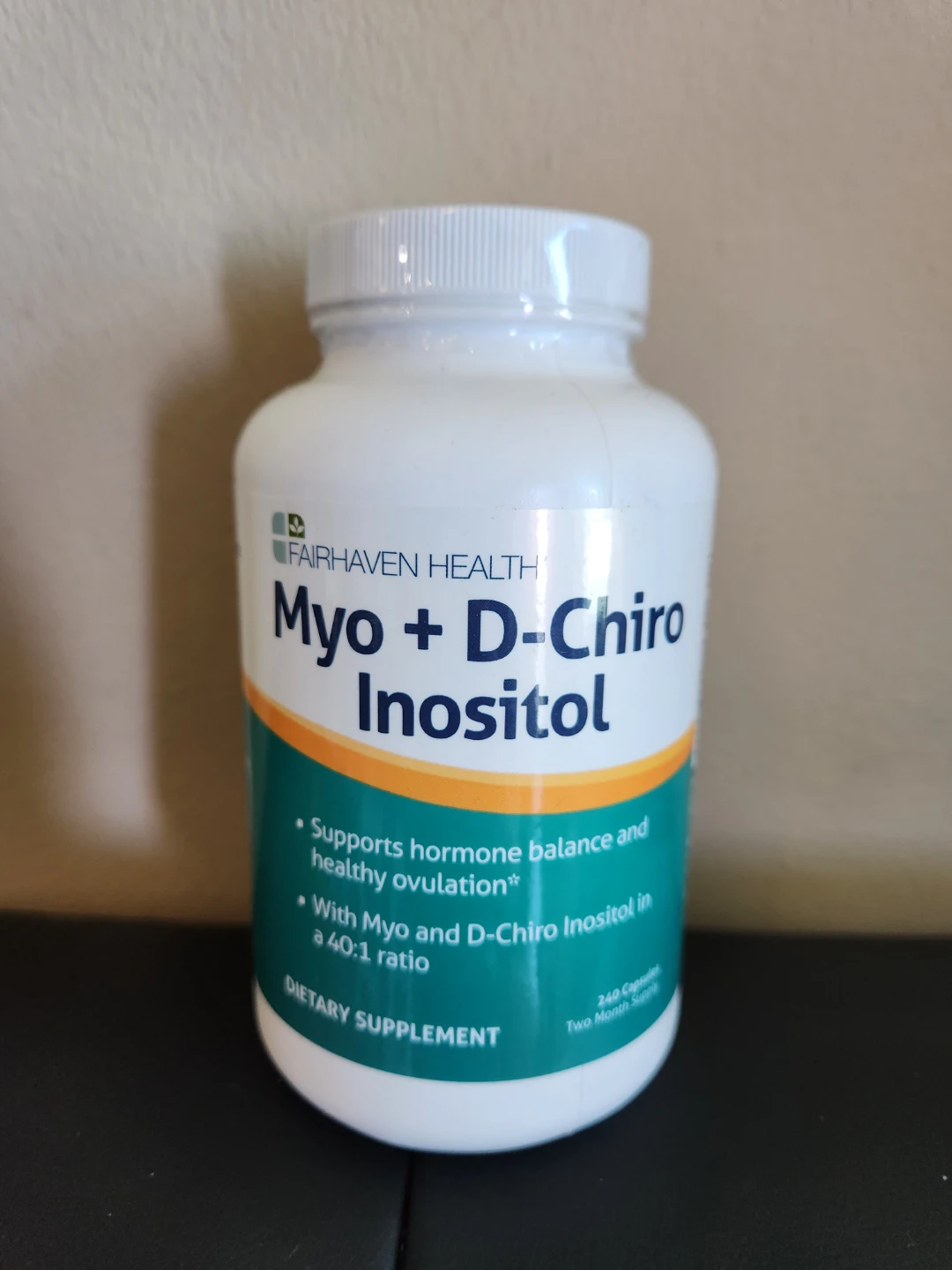 Fairhaven Health Myo + D-Chiro Inositol  240 Caps