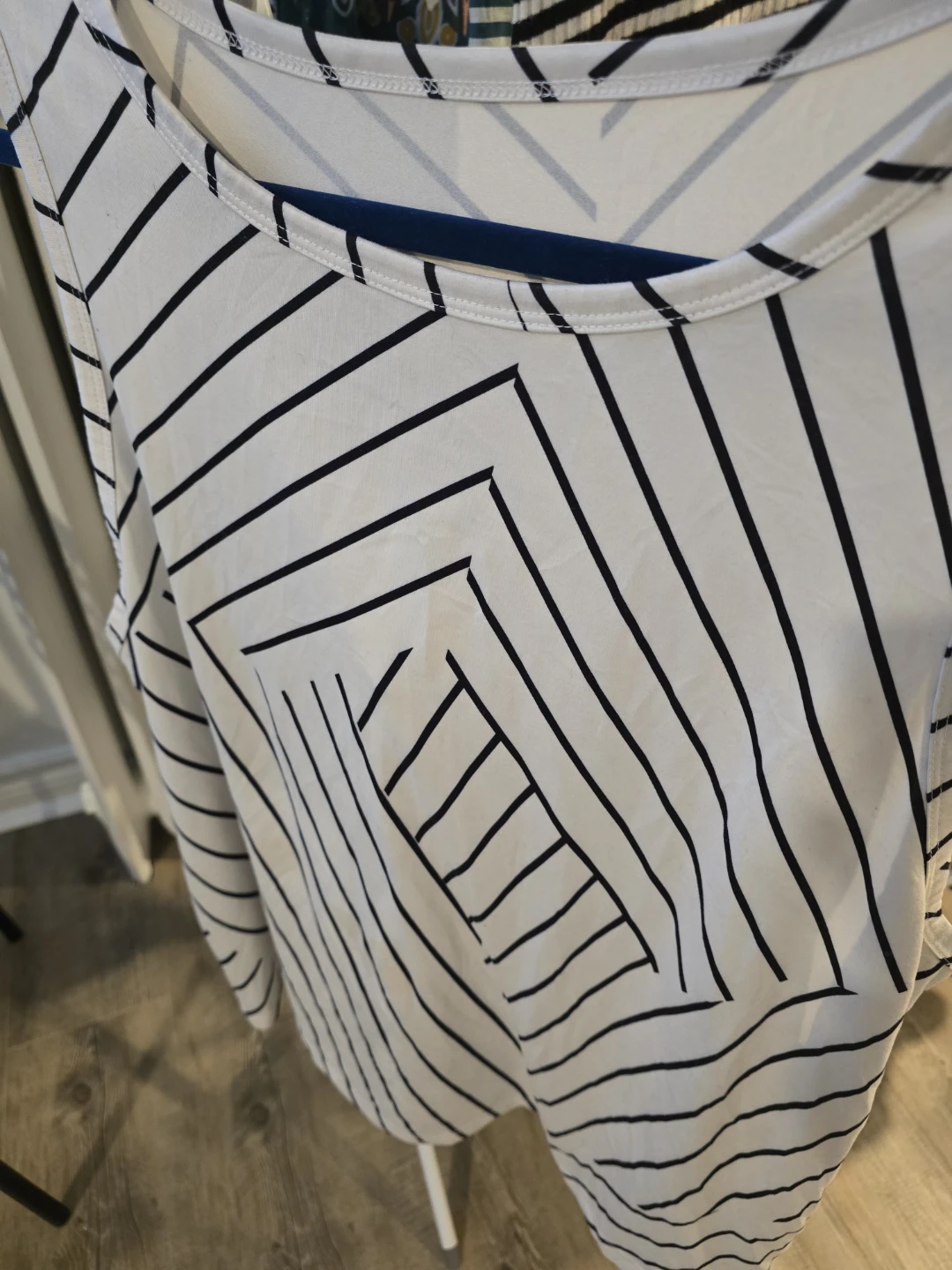 White & Black Striped Tank Top - photo 3