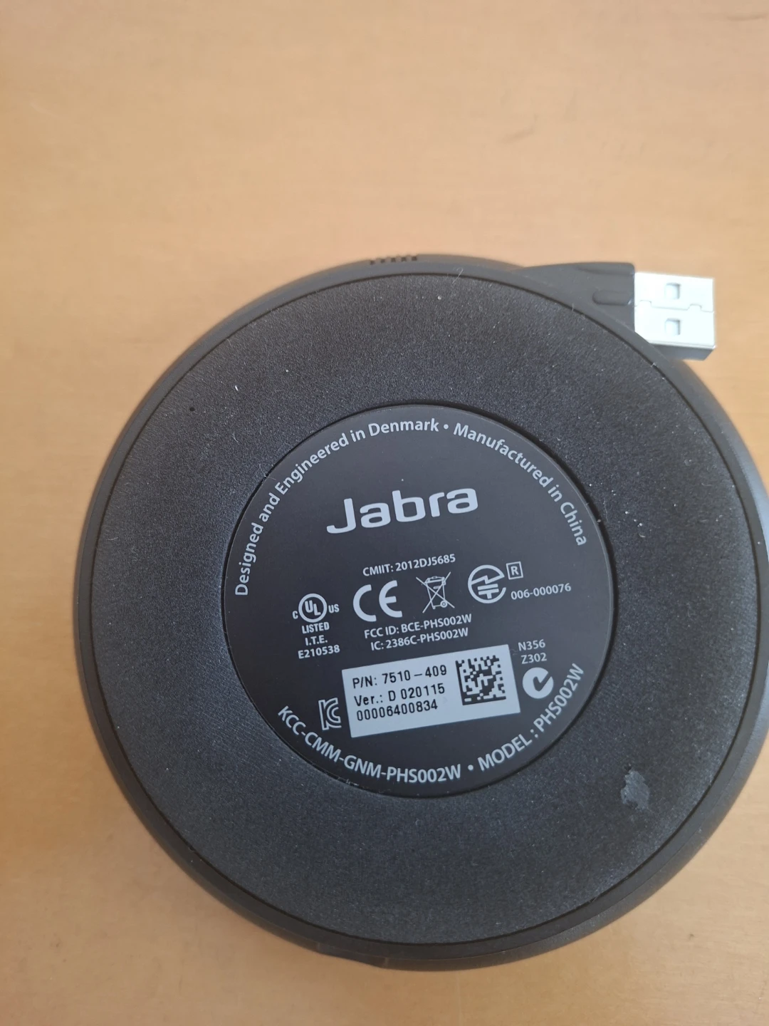 Jabra Speak 510 MS Portable Speakerphone - photo 2