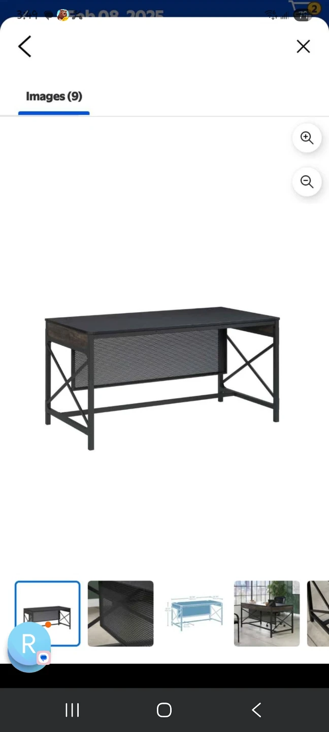 Sauder Foundry Desk with Hutch + additional L-Shaoed  Piece - photo 2