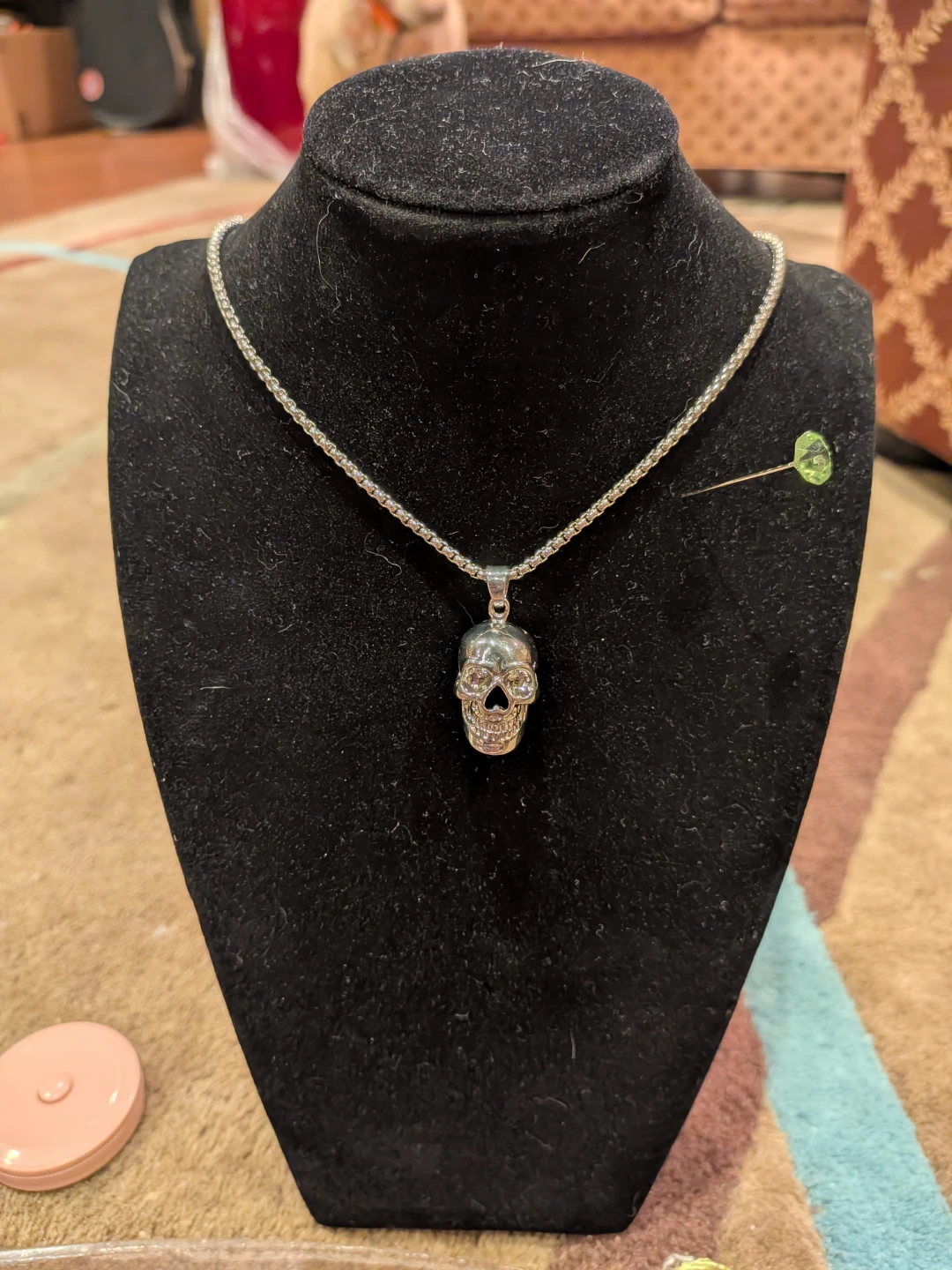 Skull Pendant Necklace - photo 2