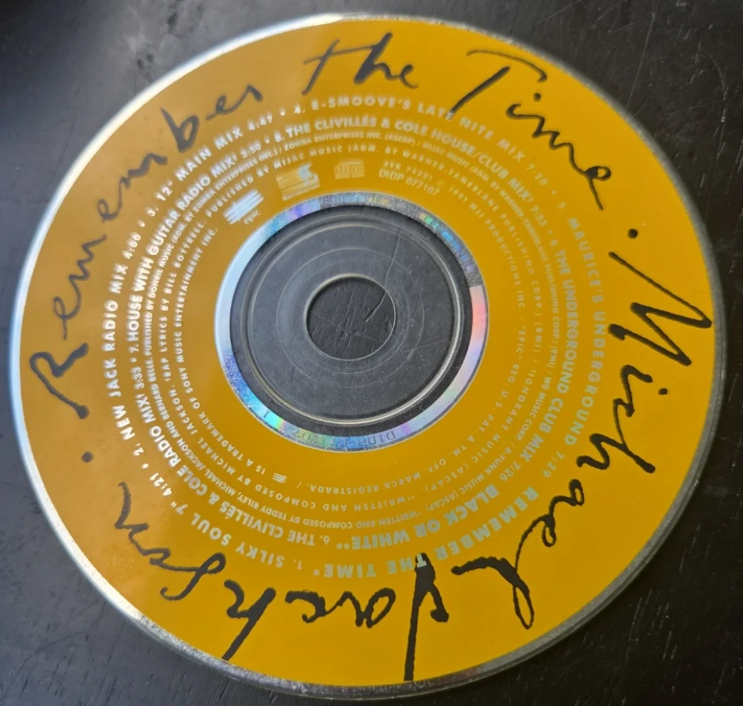 Michael Jackson "Remember the Time" CD Single - photo 4
