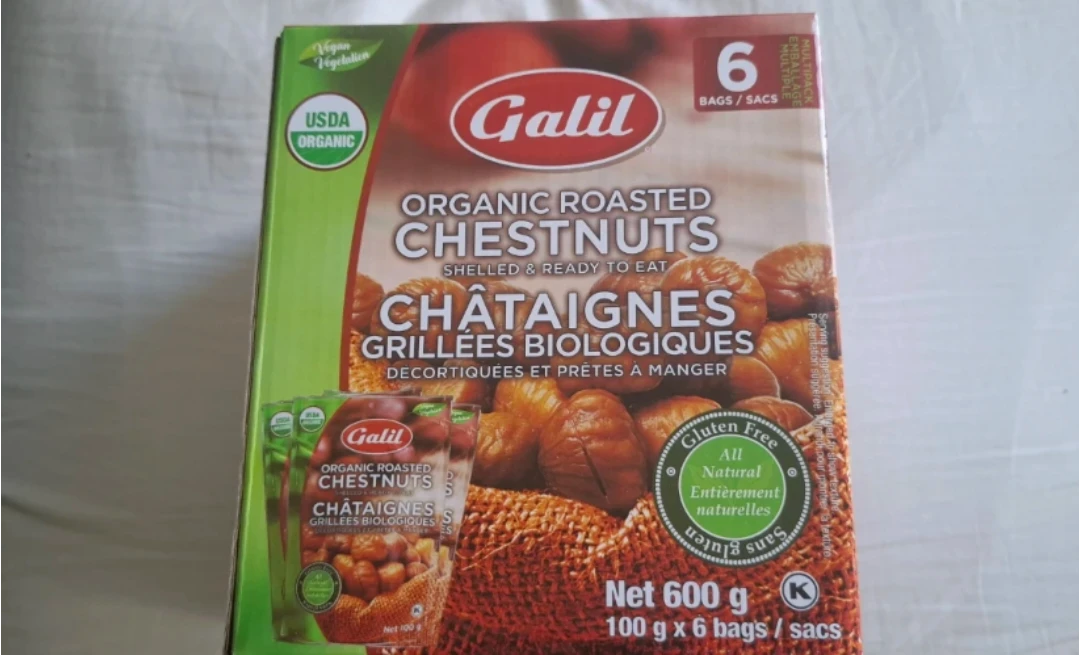 NEW Sealed Box of Organic Chestnuts