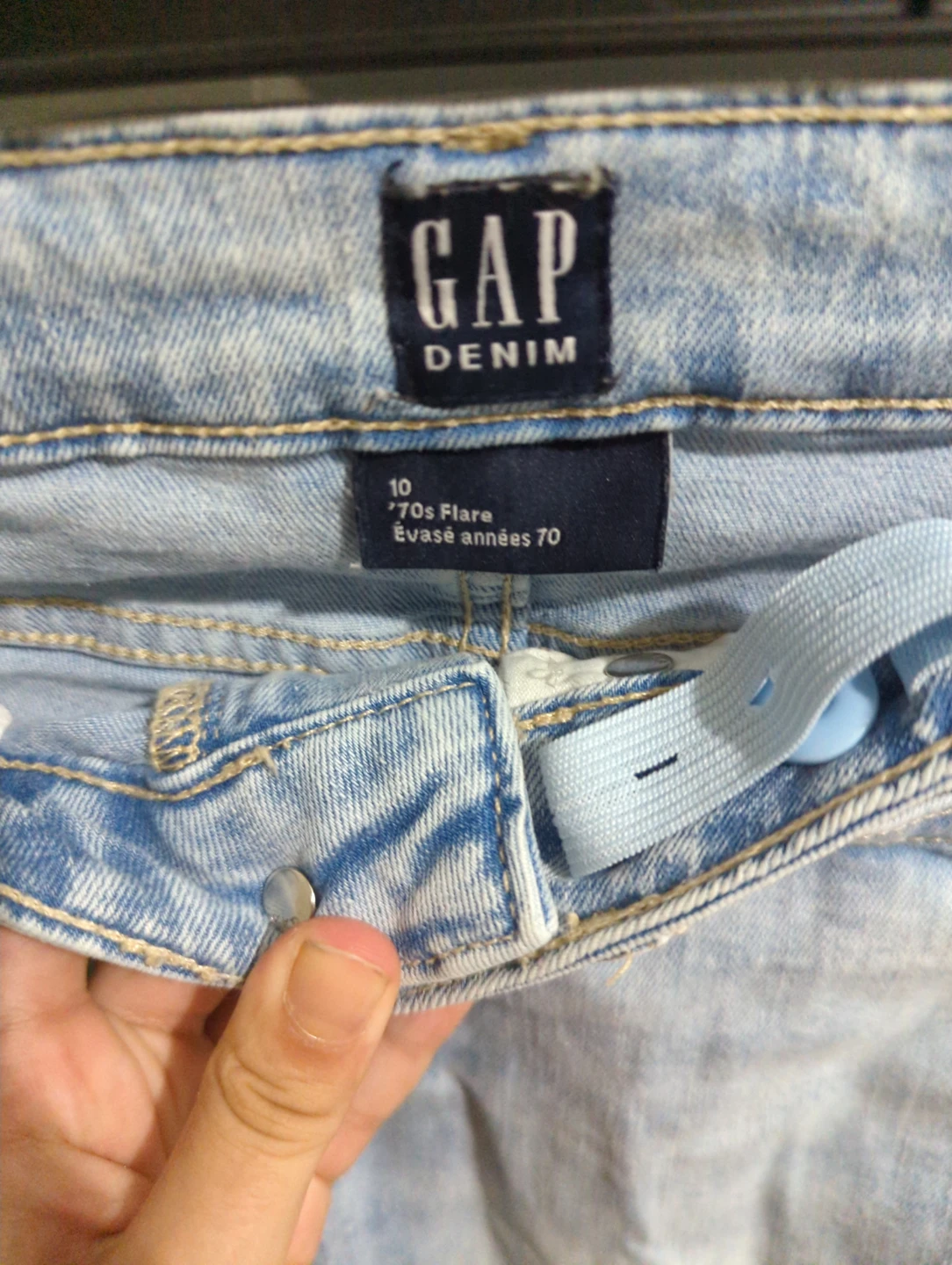 GAP Denim '70s Flare Jeans - Size 10 kids - photo 2