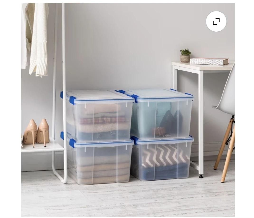 IRIS USA 44 Quart Weatherpro Plastic Stor - photo 2
