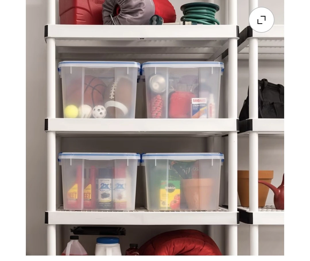 IRIS USA 44 Quart Weatherpro Plastic Stor - photo 3