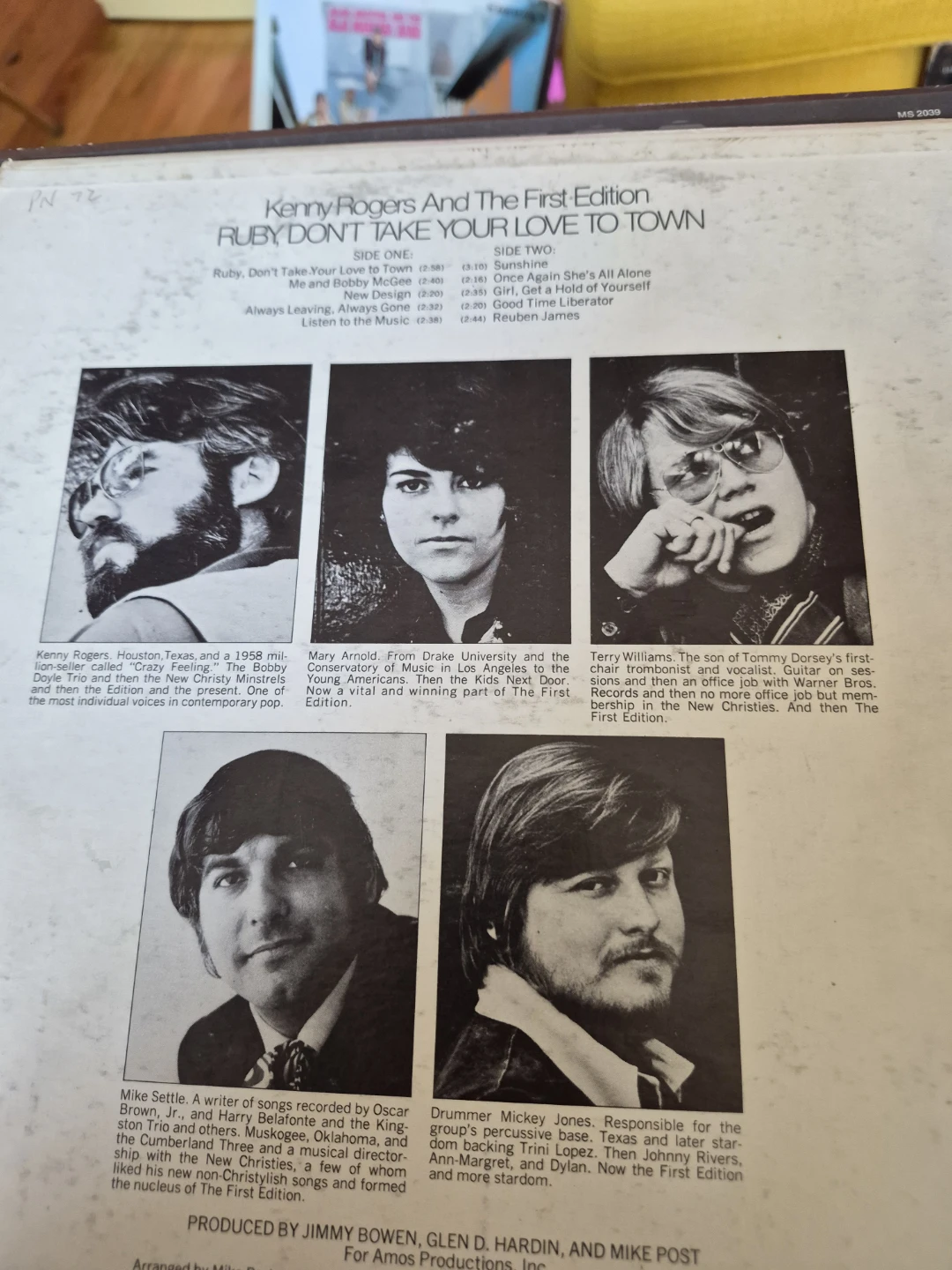 2 Kenny Rogers & The First Edition  Vinyl Records - photo 3