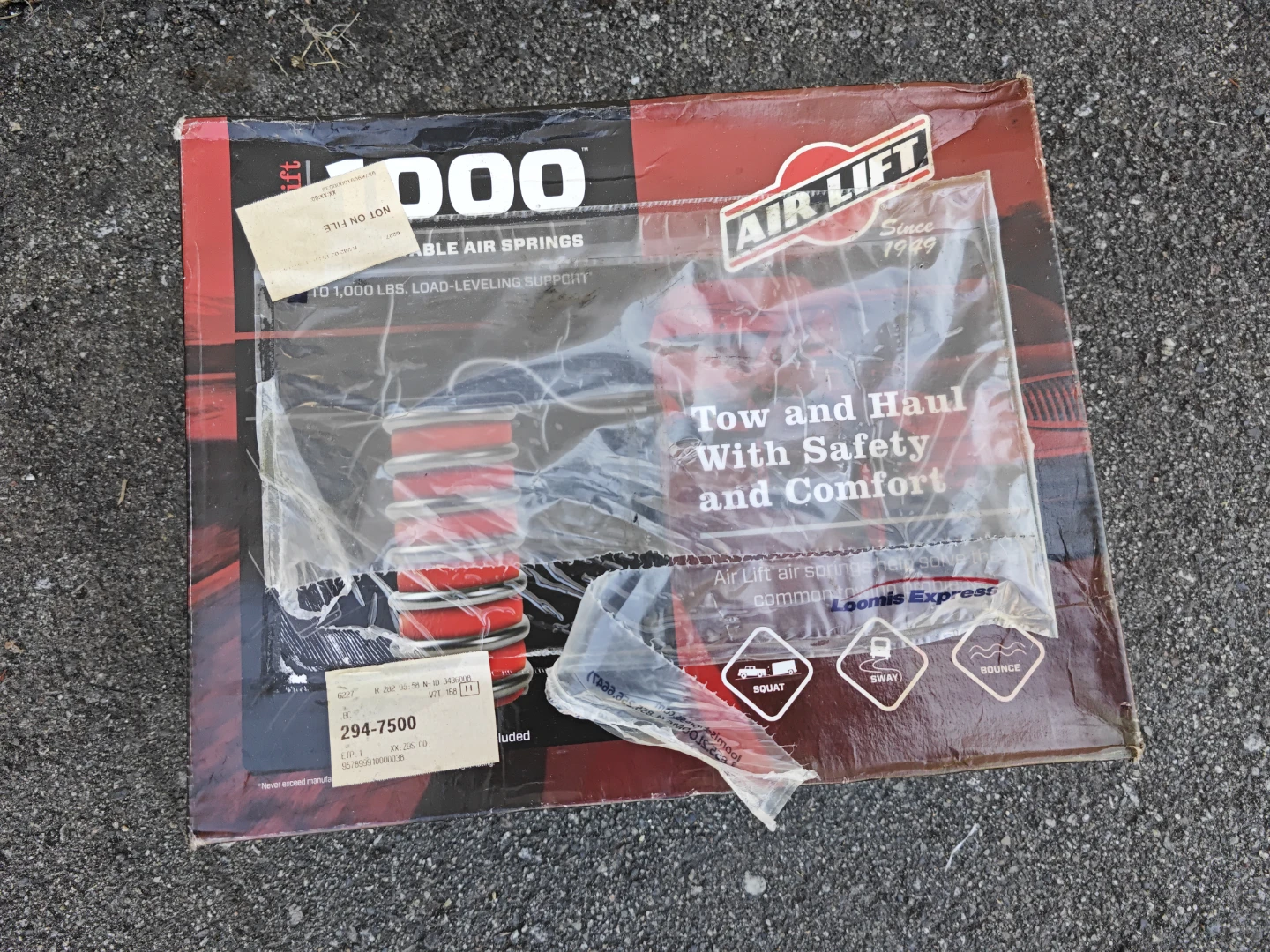 Air Lift 1000 Adjustable Air Springs