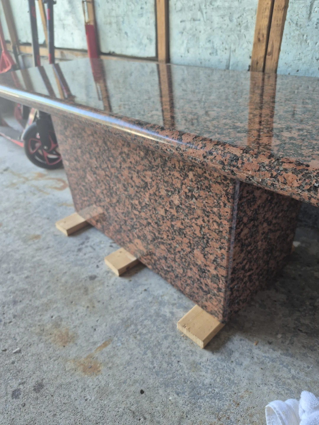 Elegant Quality Granite Top Coffee Table - great find!