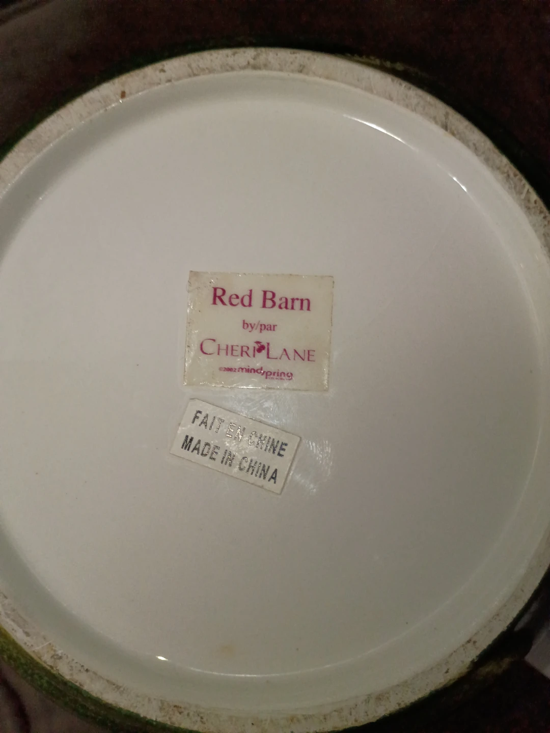 Red Barn by Cheri Lane Ceramic Canister - photo 2