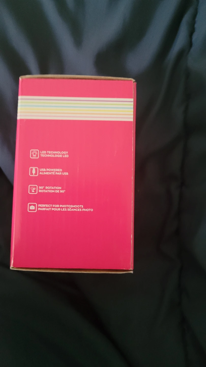 Justice Mini Heart Projector Lamp Pink - photo 3