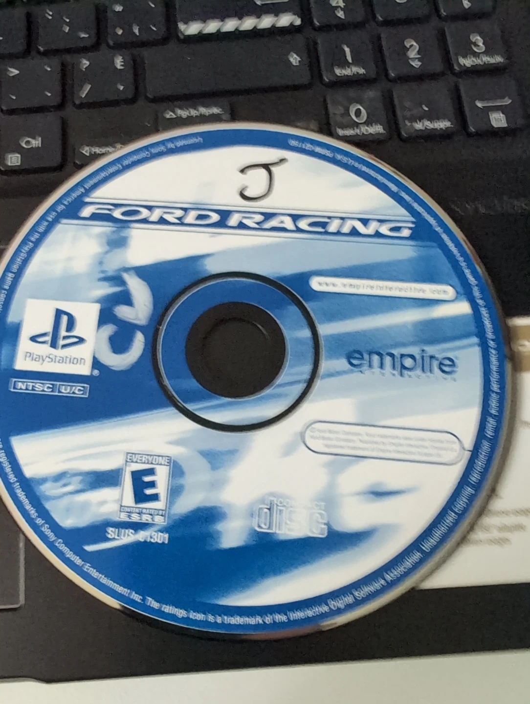 Ford Racing PlayStation Game (NTSC U/C) ( just disk)
