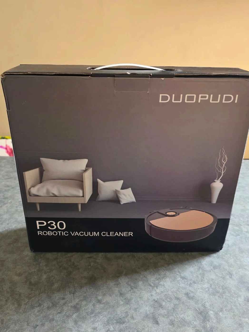 DUOPUDI P30 Robotic Vacuum Cleaner