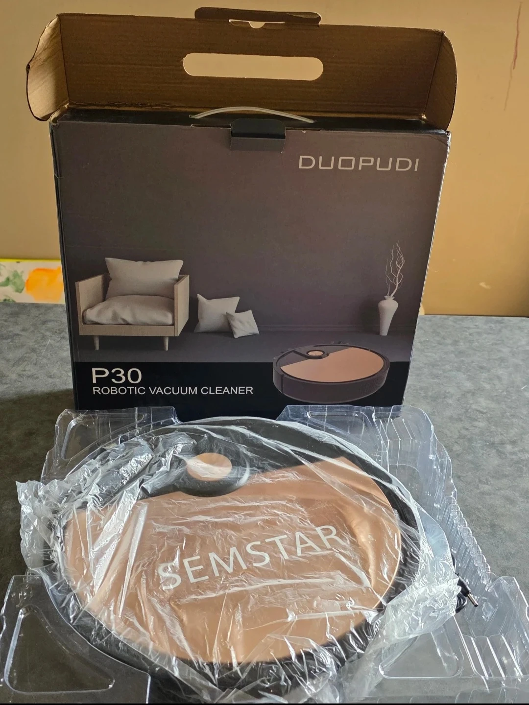 DUOPUDI P30 Robotic Vacuum Cleaner - photo 3