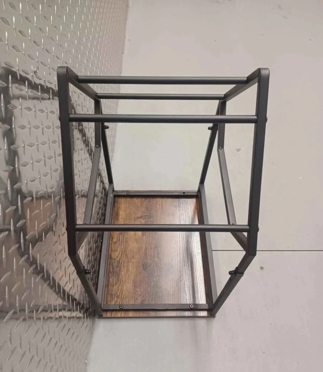 Modern Geometric House Shelf / Floating Wall Display - photo 3