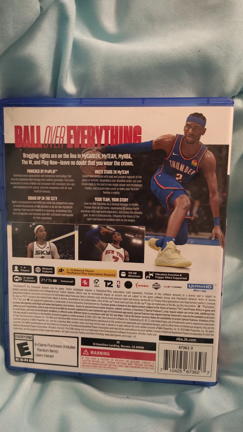 NBA 2K26 PS5 Video Game - photo 3