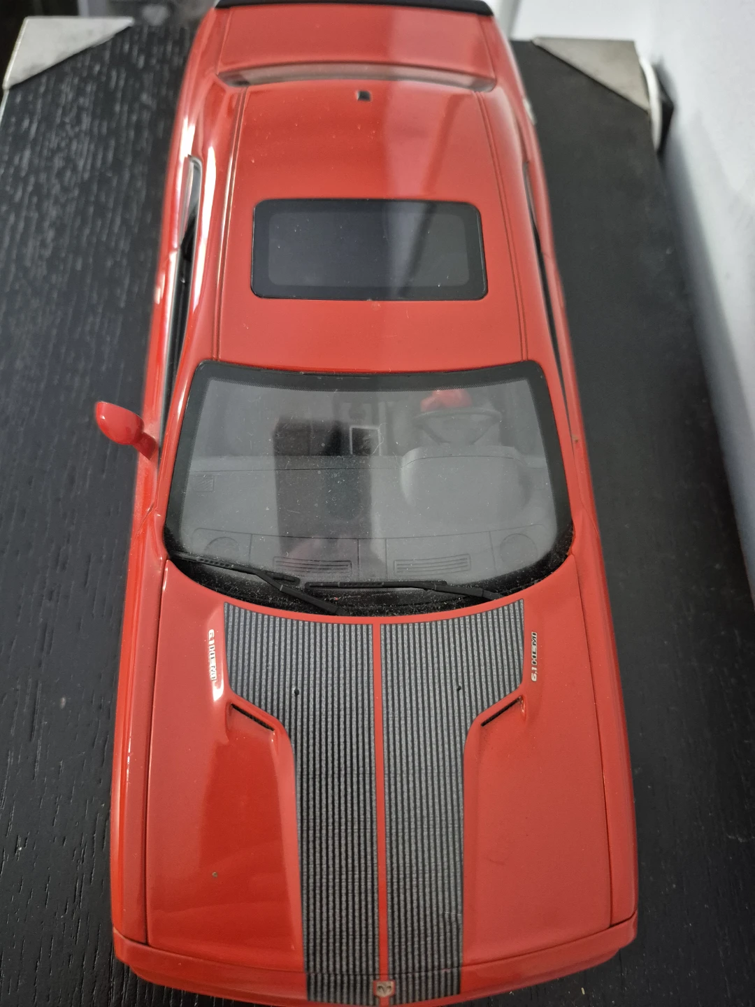 Red Dodge Challenger SRT Diecast Model Car - photo 4